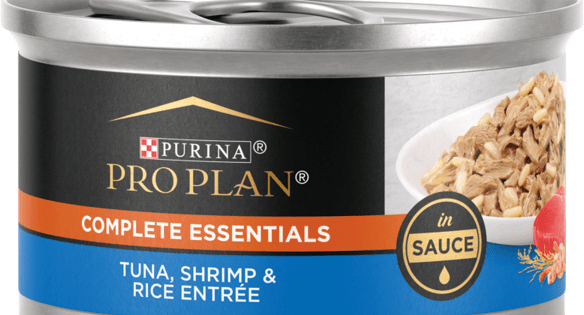 Purina Pro Plan Complete Essentials Tuna, Shrimp & Rice Entrée In Sauce